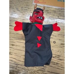 Vintage Devil Hand Puppet